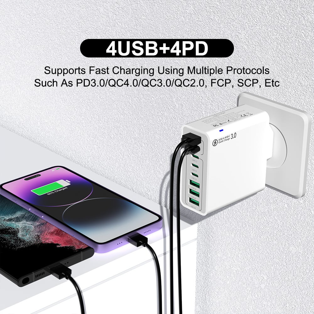 8 Ports USB Fast Charger
