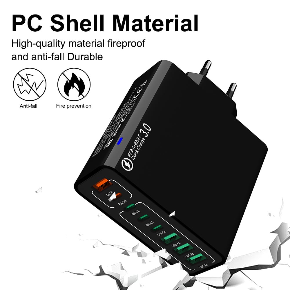 8 Ports USB Fast Charger
