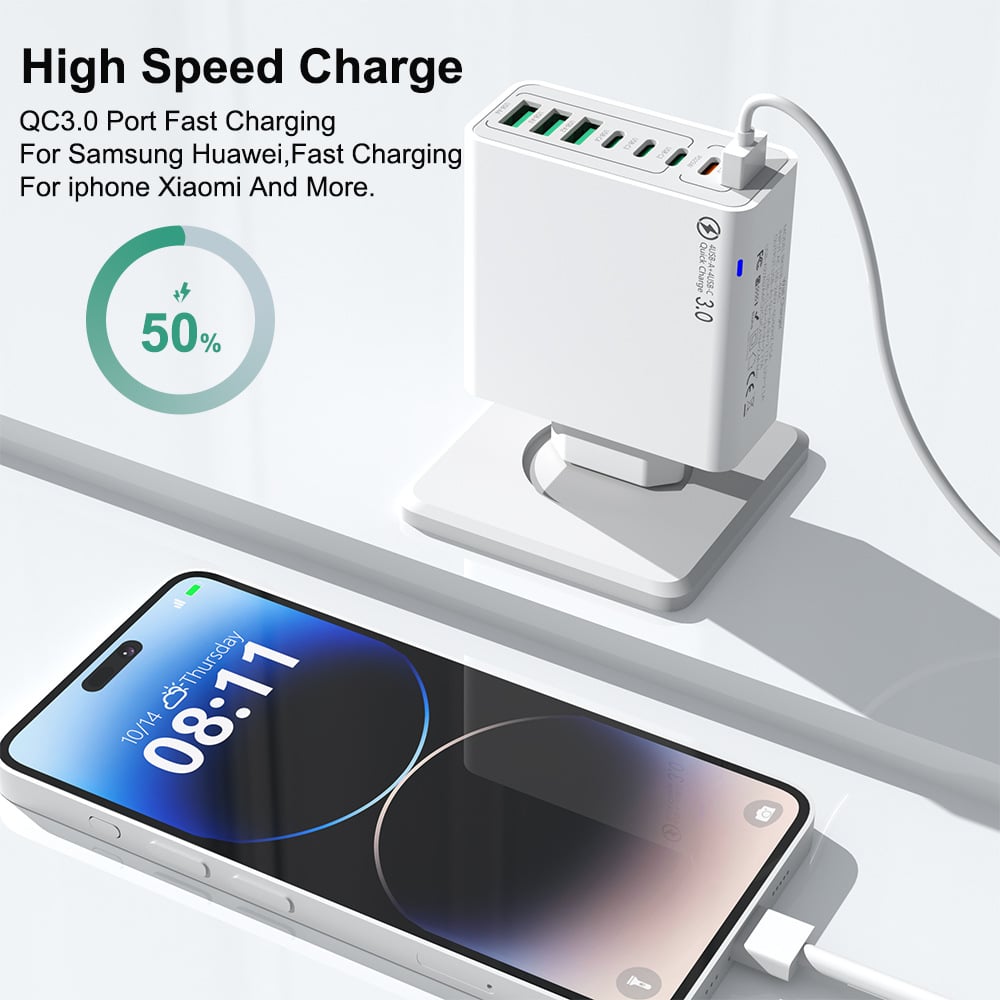 8 Ports USB Fast Charger